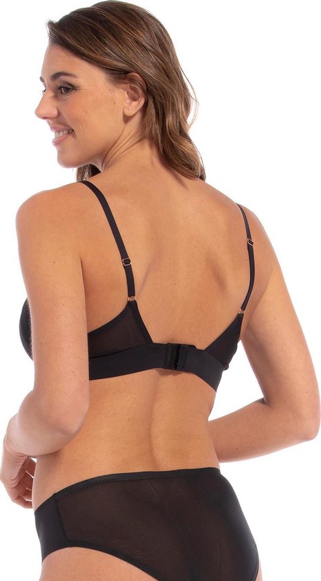 MAGIC Bodyfashion - Maat XL - Recycled Mesh Bra Zwart Vrouwen