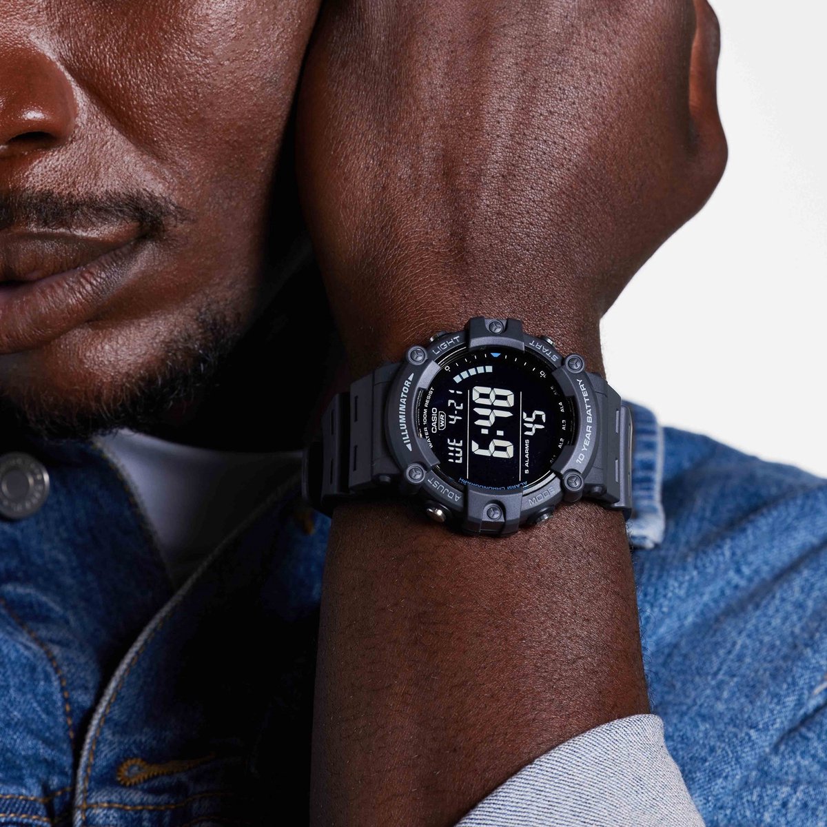 Casio Collection Men Heren Horloge AE-1500WH-8BVEF - 51.2 mm