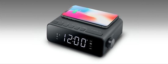 Muse M-175WI - Digitale wekkerradio met draadloze oplaadfunctie
