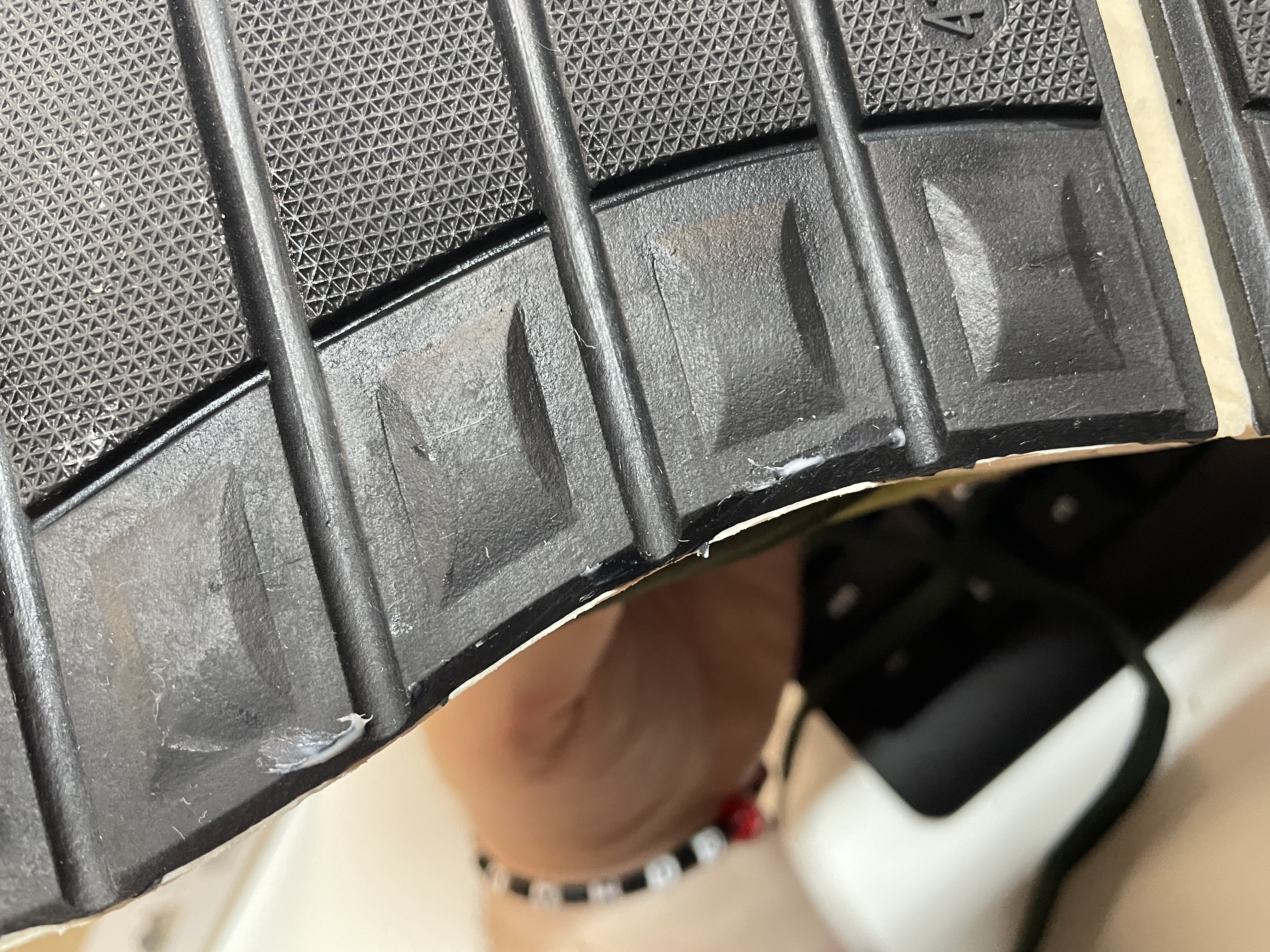 PS Poelman Dames - CAROCEL -maat 41- Imitatie Leren Suedè PU Runner Sneakers met Beige Profielzool -