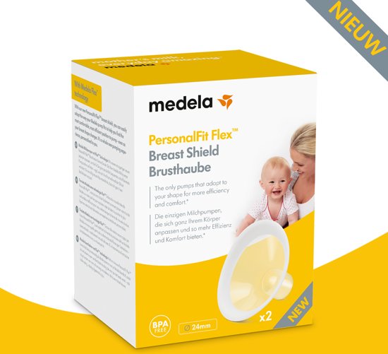 Medela Personal Fit Flex Borstschildenset - 2 stuks maat M (24 mm)