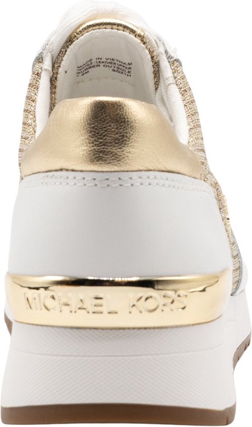 Michael Kors Maat 39  Allie Trainer Dames Sneaker White/Gold