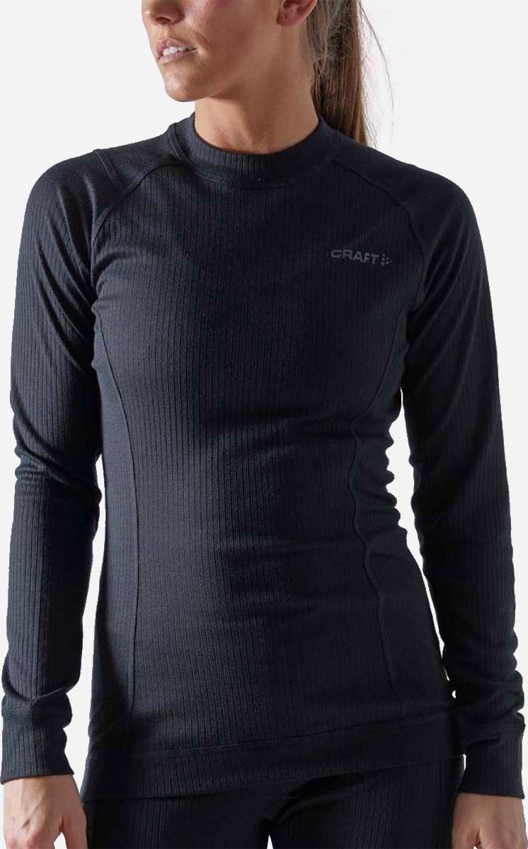 Craft - Maat M - Core 2-pack Baselayer - Thermoshirts - Zwart - Dames