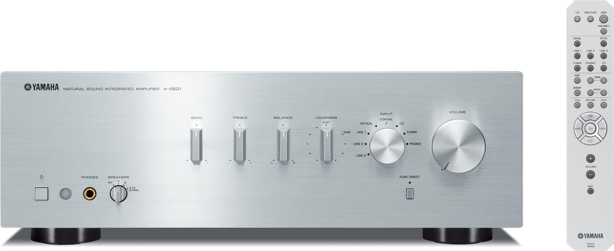 Yamaha AS-501 Versterker - Zilver