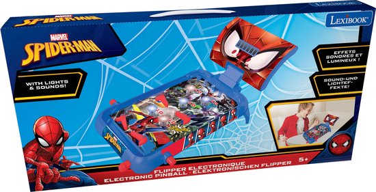 Disney Spiderman Elektronische Flipperkast Veelkleurig
