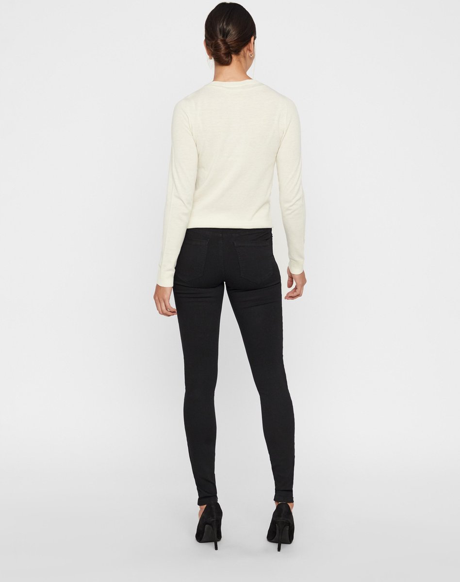 VERO MODA VMTANYA MR S PIPING JEANS VI120 NOOS - Maat 34XS - Dames Jeans