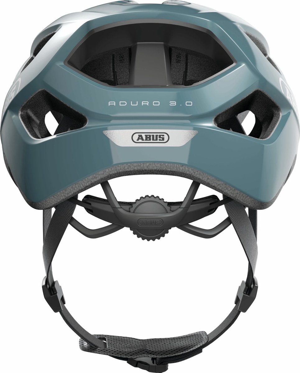 Fietshelm ABUS ADURO 3.0 glacier blue L - 58-62 cm - blauw - Geschikt voor gebruik op elektrische fietsen - stadsfietsen - 320 g