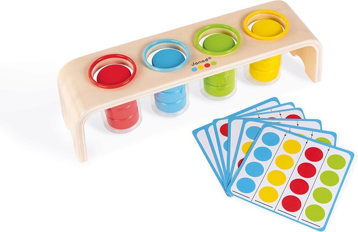 Janod - Educatief spel - Kleuren sorteren