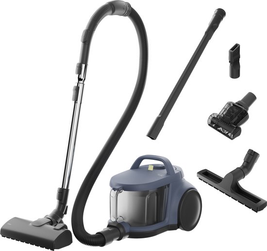 AEG AL51A3LDB Animal 5000 - Stofzuiger zonder zak - Ultimate Power zuigmond - Voor huisdieren - Parketzuigmond - Tuborborstel - Zakloos - 9 meter actieradius - Vacuum cleaner - Zakloze stofzuiger - 2L - 5 mondstukken
