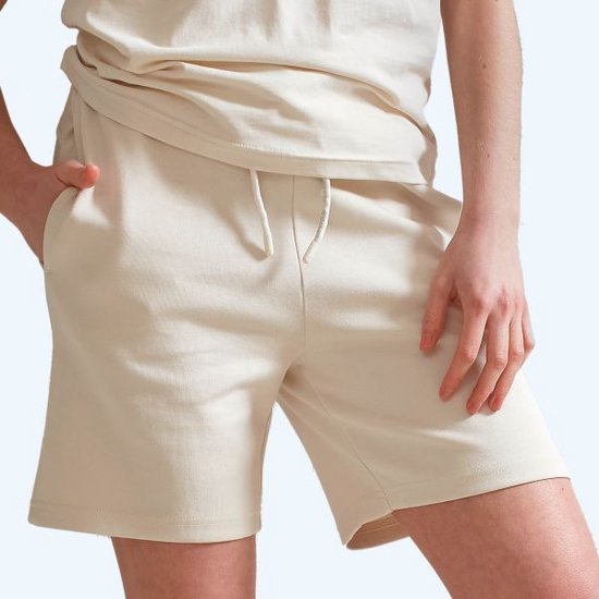 Reece - Maat L - Studio Sweat Shorts Dames - Sportbroek - Wit