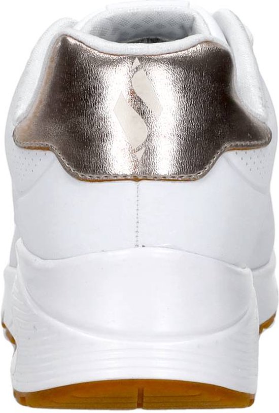 Skechers Uno Gen1 - Shimmer Away - maat 36- Unisex Sneakers - Wit