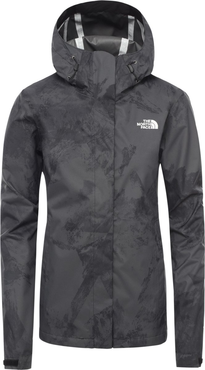 jas, jacket, softshell, hooded, grijs