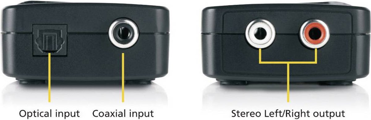 Marmitek Connect DA21 Digitaal naar Stereo Audio Converter