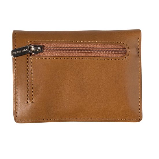 Tony Perotti Furbo Pure Mini RFID portemonnee met papier- en kleingeldvak - Honing