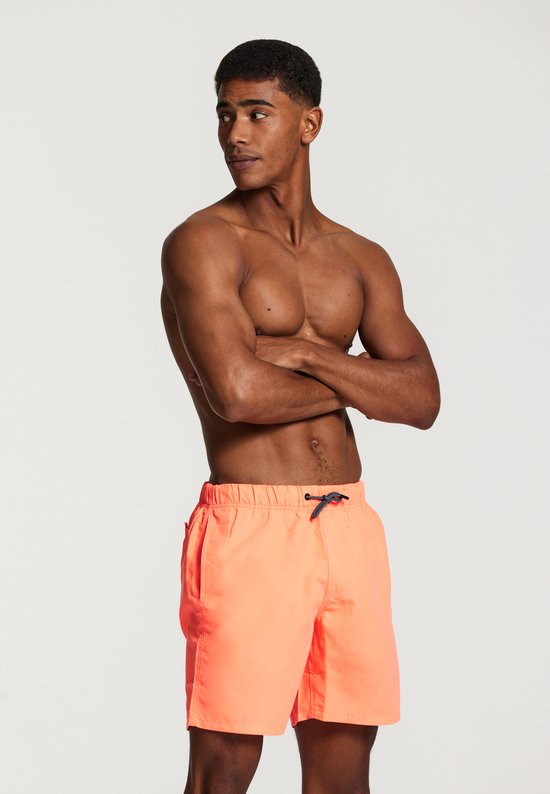 Shiwi  maat L Swimshort recycled mike solid micro peach