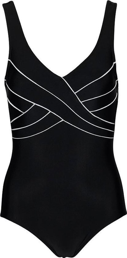 Nickey Nobel  - 42 - Ladies bathingsuit crossed pipings