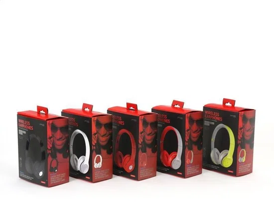 Platinet Omega FH0915R headset - bluetooth 5.0 - 8 uur speeltijd - handsfree bellen - SD-kaartlezer