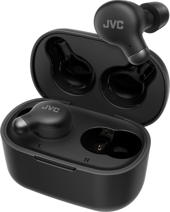 JVC HA-A25T Memory Foam Oordopjes met Noise Cancelling - Zwart