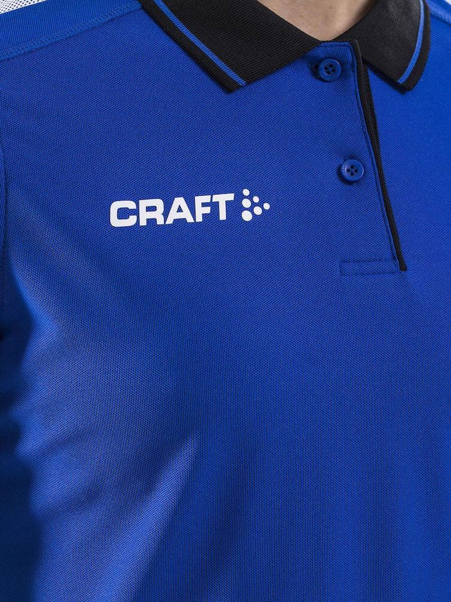 Craft Pro Control Sport Poloshirt, dames, blauw/zwart - Maat M