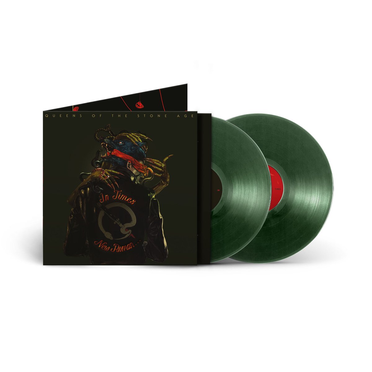 Queens Of The Stone Age - In Times New Roman (2LP) (Colourd Vinyl) Groen