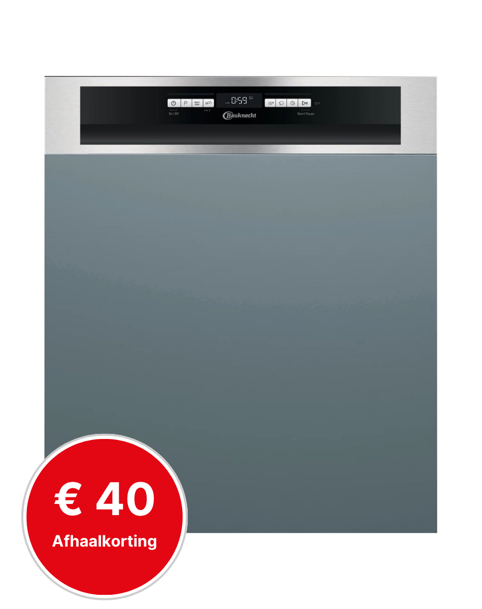 inbouwoven, compact, roestvrijstaal, paneelbediening, afhaal korting