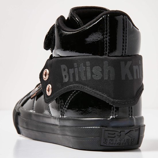 British Knights Roco Meisjes Sneakers - Black/Black - Maat 34
