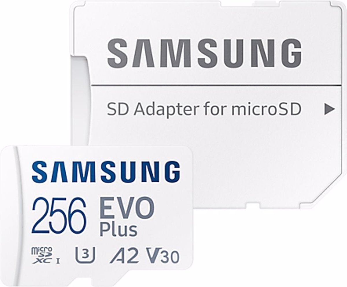 Samsung EVO Plus MicroSDXC - Geheugenkaart - 256 GB - versie 2021
