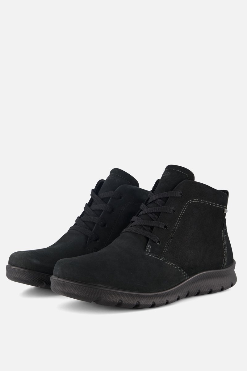 hoge schoenen, laarzen, neutrale kleur, bottine, leren look