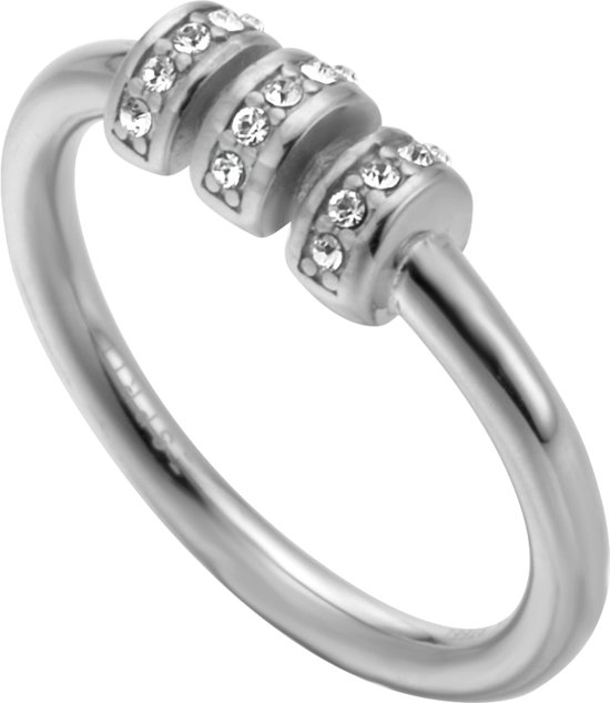 Esprit ESRG003421 Swing ring - Staal - Zilverkleurig - Staal Ringmaat: 17.00 mm / maat 53