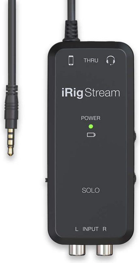 IK Multimedia iRig Stream Solo Audio-Interface - USB-Interface