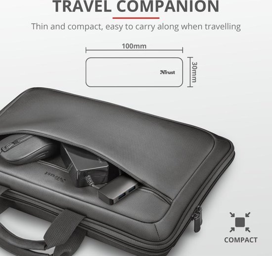 Trust Halyx - 4-Port USB 3.2 Hub - 5 Gbps