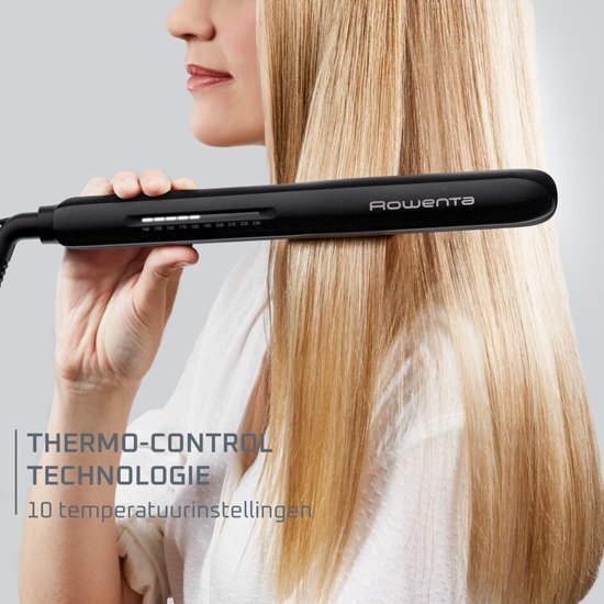 Rowenta x KARL LAGERFELD Easyliss SF161L - Stijltang - Zwart