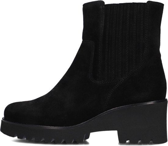 Gabor -  Maat 38 - Chelsea boots zwart Suede - Dames