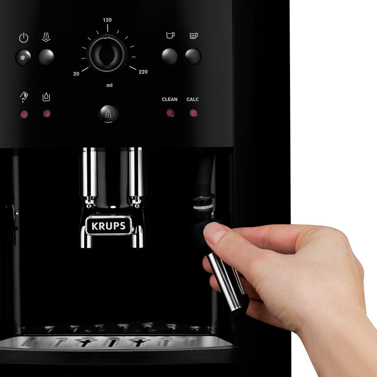 Krups Arabica Picto EA8110 - Volautomatische Espressomachine - Compact - Voor Espresso & Koffiespecialiteiten