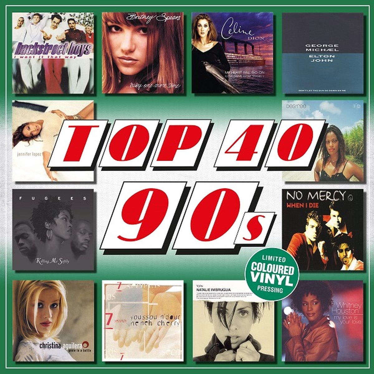V/A - TOP 40 - 90s (coloured) (LP)