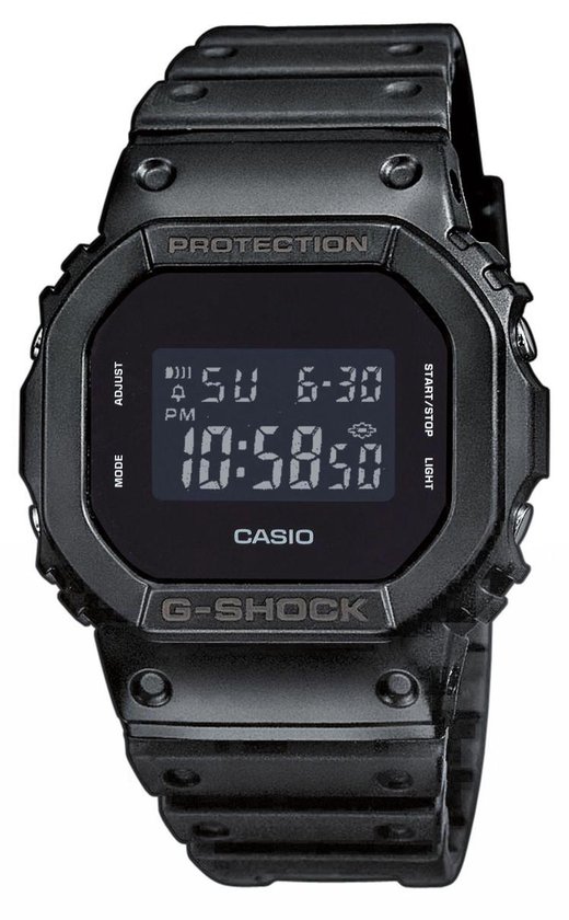 Casio G-Shock DW-5600BB-1ER Herenhorloge 38,5 mm - Zwart