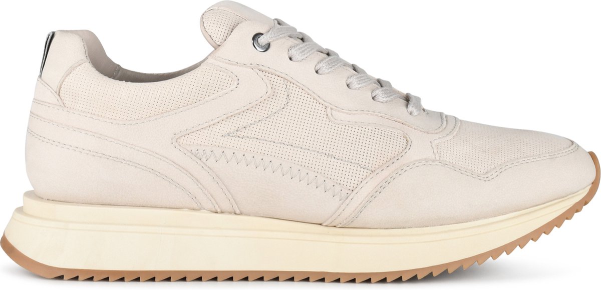 PS Poelman - Maat 43 - NASH Heren Sneakers - Beige