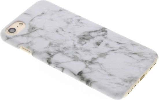 Wit marmer look hardcase hoesje iPhone 7 en 8