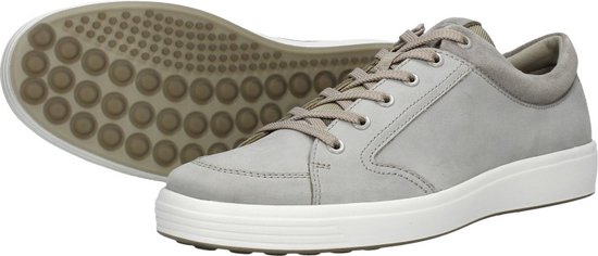 ECCO Soft 7 heren sneaker - 43 - Taupe