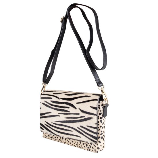 Legend Bags Mesola One size Dames Crossbody-Zebra/Cheetah