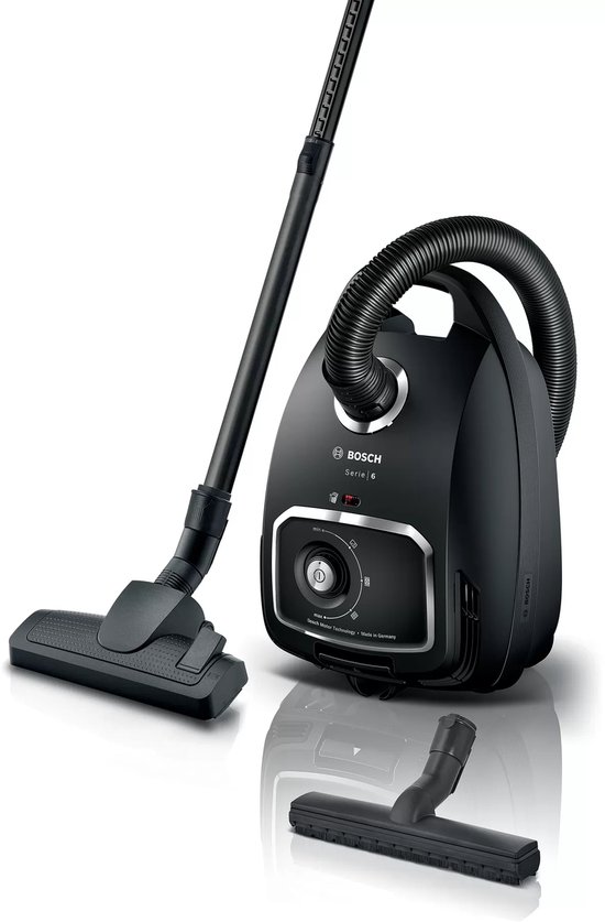 Bosch BGB6X320 Serie 6 - Stofzuiger met zak - 12mtr bereik - HEPA - Zwart