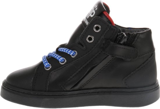 Pinocchio Hoge sneakers Jongens - Zwart - Maat 22