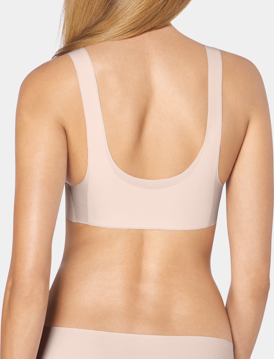 sloggi - maat M - Zero Feel Dames Bralette - Angora