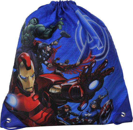 Marvel-Avengers Marvel Avengers - Gymtas - 35cm - blauw