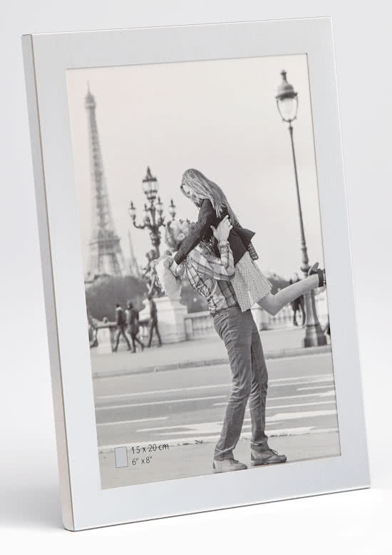 Walther Design Larissa - Fotolijst - Fotoformaat 15 x 20 cm - Zilver