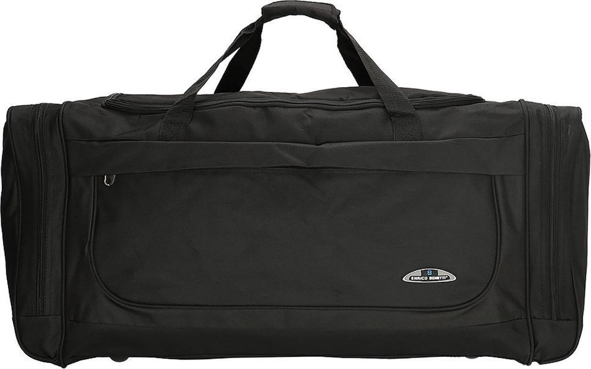 Enrico Benetti Orlando 35302 L Reistas / sporttas 76 liter - Zwart