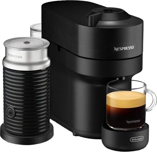 De'Longhi Nespresso Vertuo Pop & Milk ENV90.BAE - Koffiecupmachine - Met melkopschuimer - Zwart