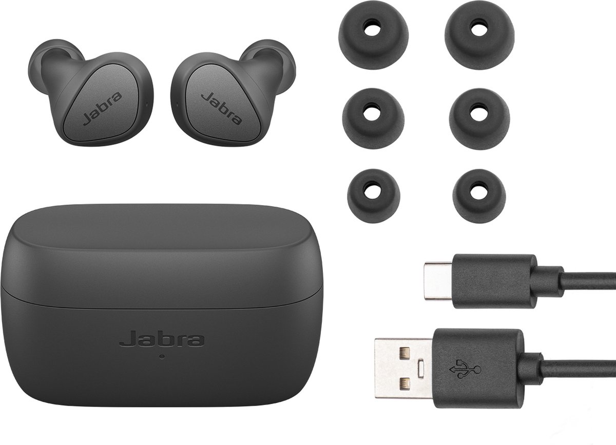 Jabra Elite 3 - Draadloze bluetooth oordopjes - Grijs