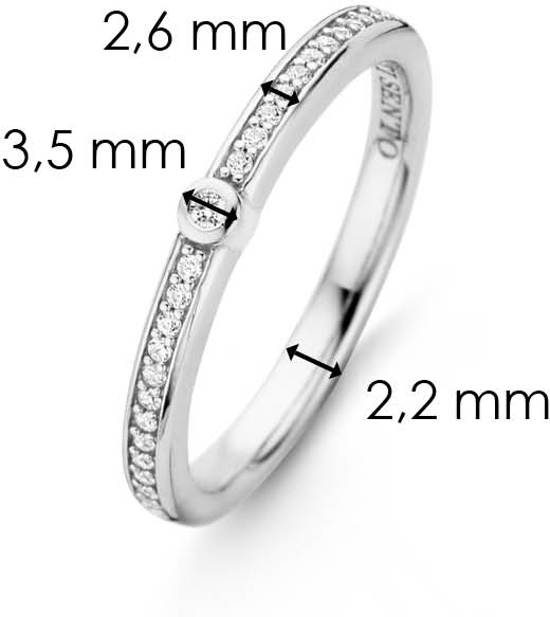 TI SENTO - Milano Ring 12147ZI - Maat 16.50
