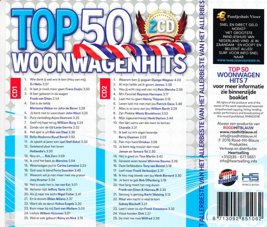 Woonwagenhits Top-50 Vol. 7 - CD